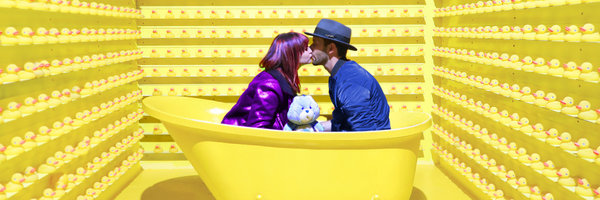 Wo die Schönheit und der Mut ins Badewasser steigen.